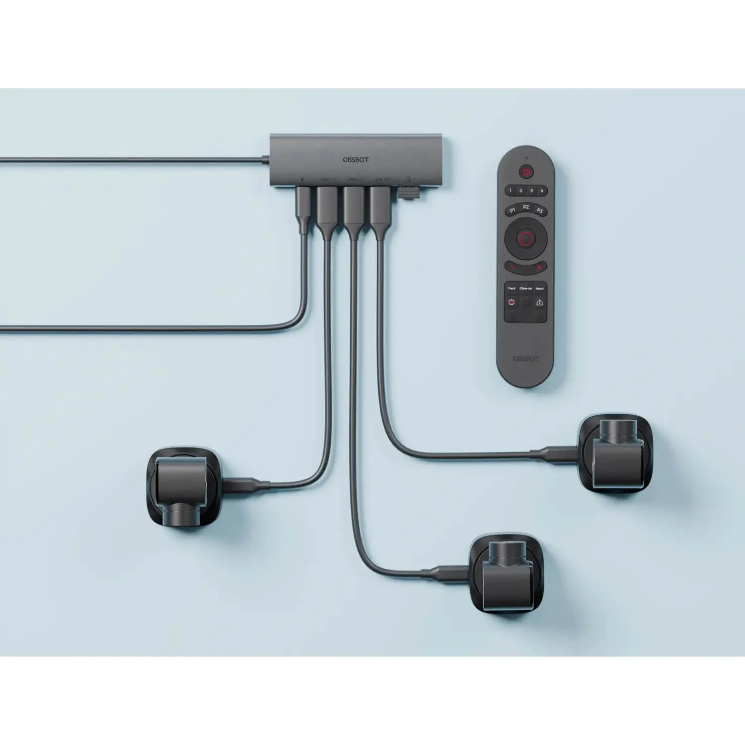 3-in-1 USB 3.0 Hub for OBSBOT Tiny 2 Cameras