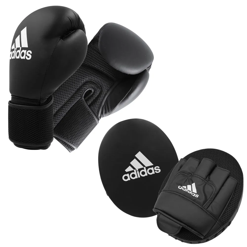 Adidas Boxing Gloves Focus Mitts Combo