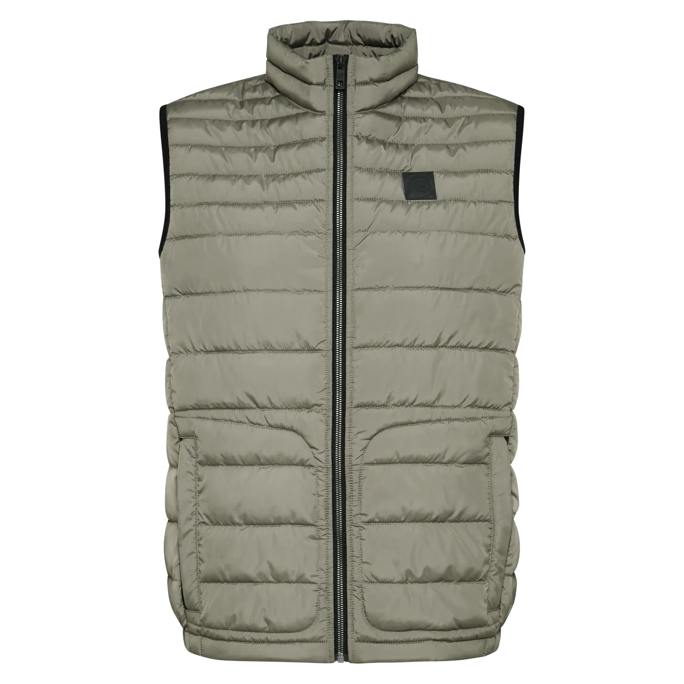 Bugatti Lightweight Gilet | Green / Navy / Stone