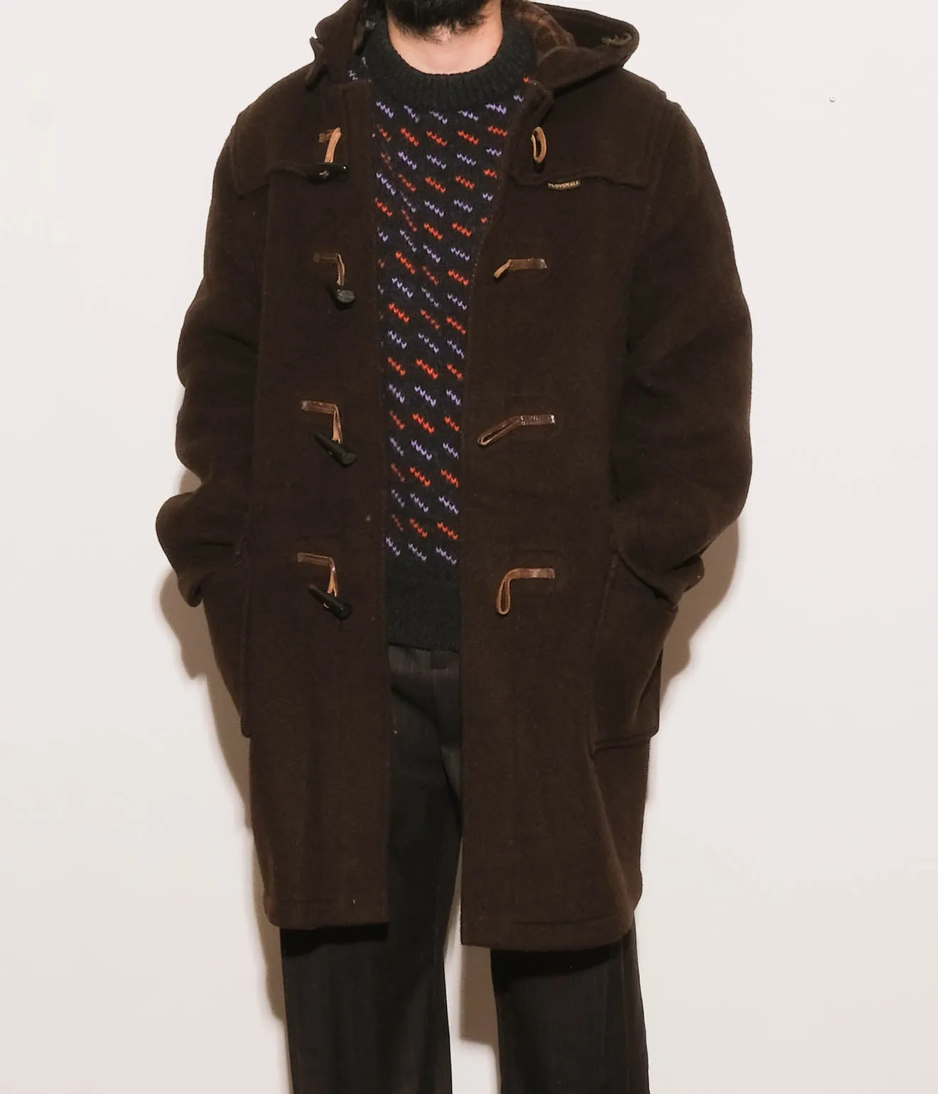 Corgi for Lakewood Clothing "Birdseye Sweater" (Charcoal)