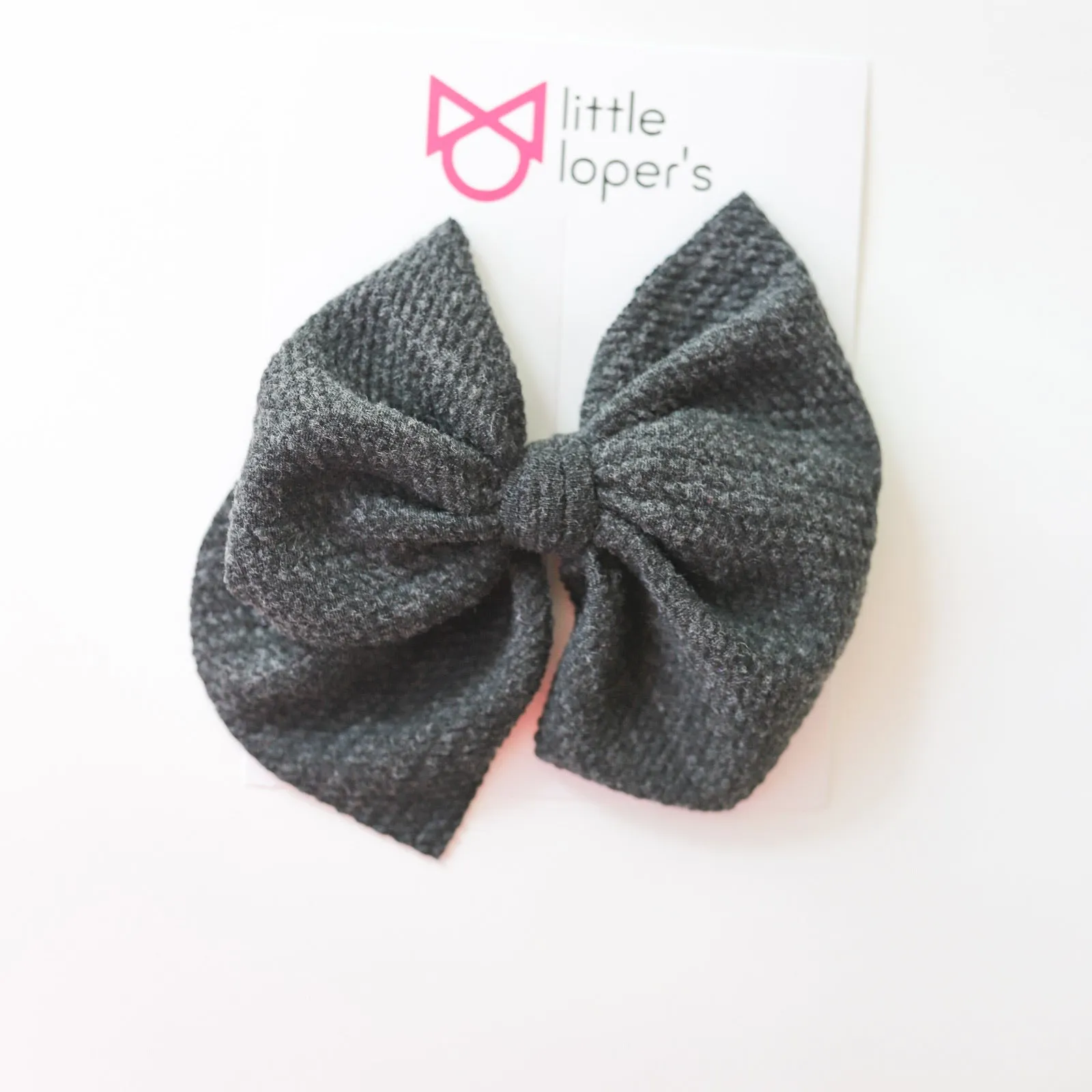 Cozy Neutrals Chunky Swanky Bows