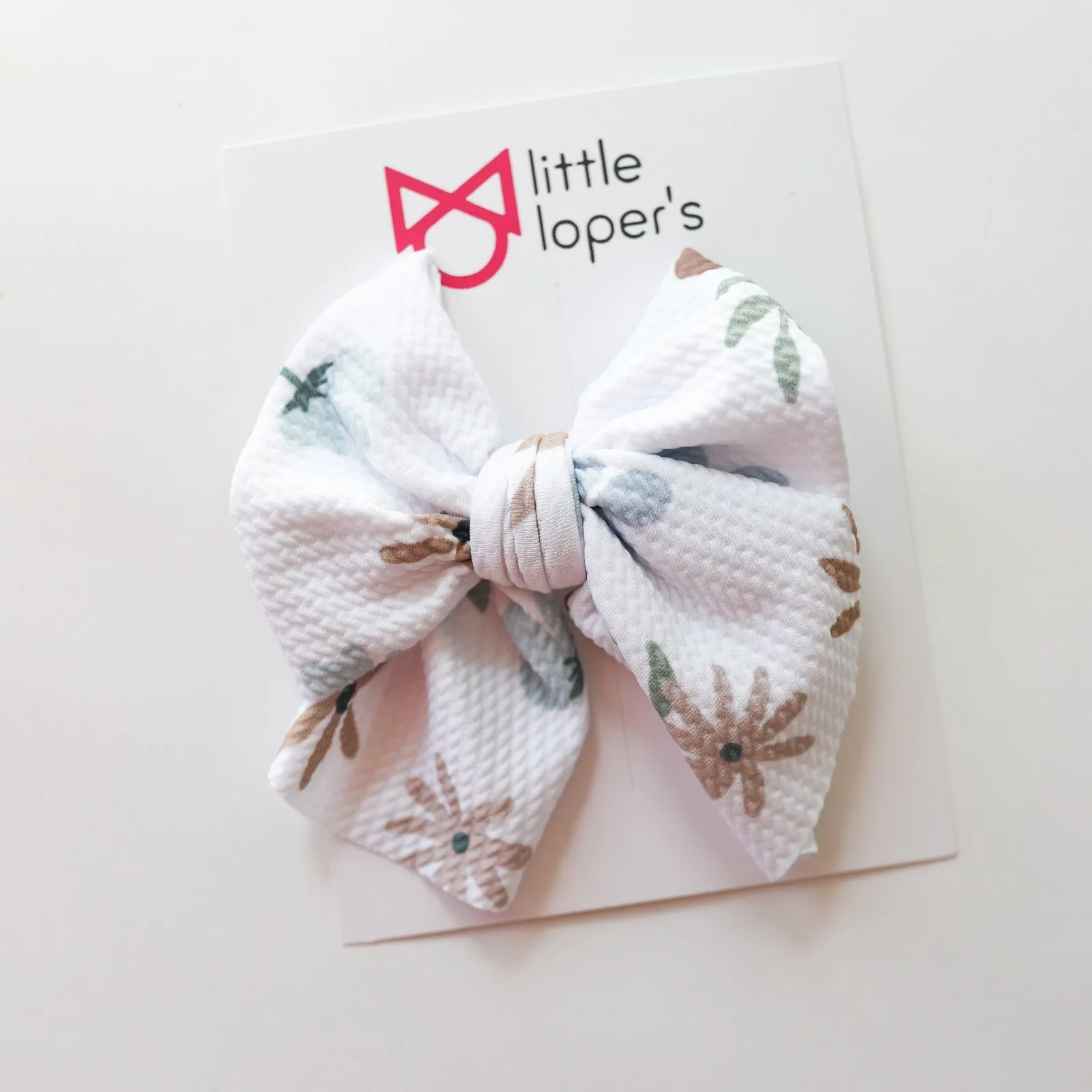 Cozy Neutrals Chunky Swanky Bows