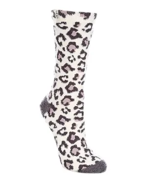 Cream Leopard Leslie Cozy Sock