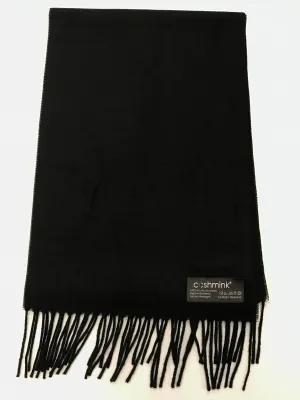 Fraas Cashmink Scarf Solid Black