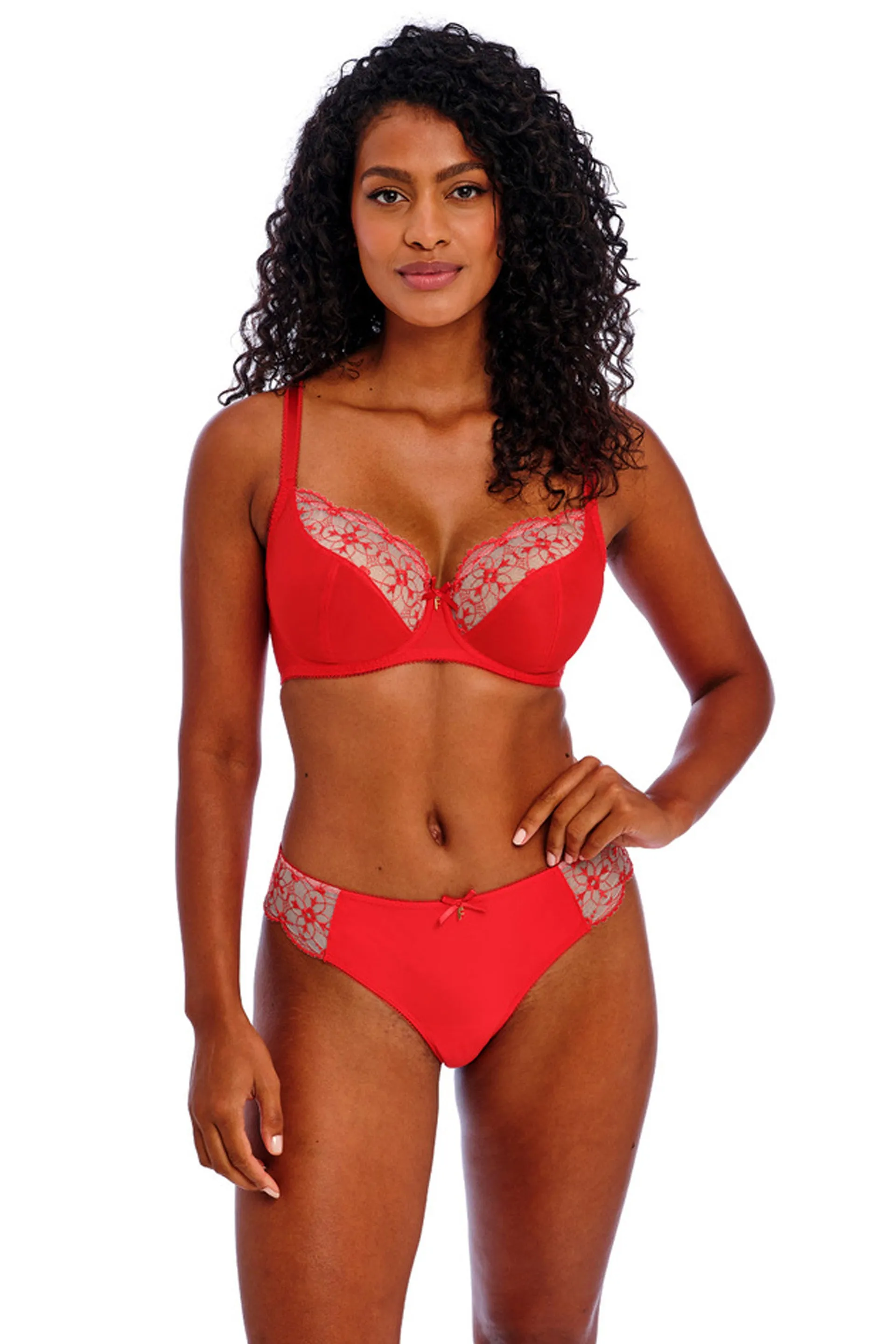 Hallie Brief Chilli Red