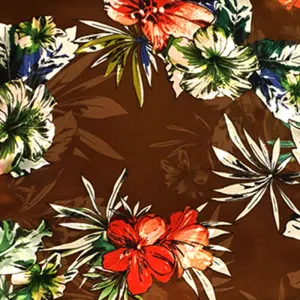 iLLASPARKZ Floral Pattern Print Satin Scarf