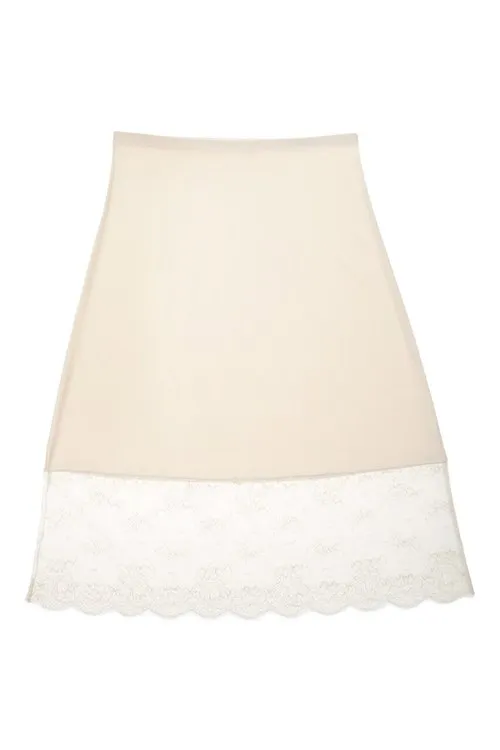 Infinity Lace Trim Half Slip