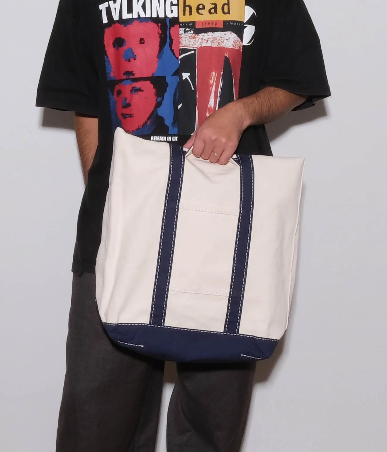 Lakewood Clothing "Souvenir 2way tote" (Navy)