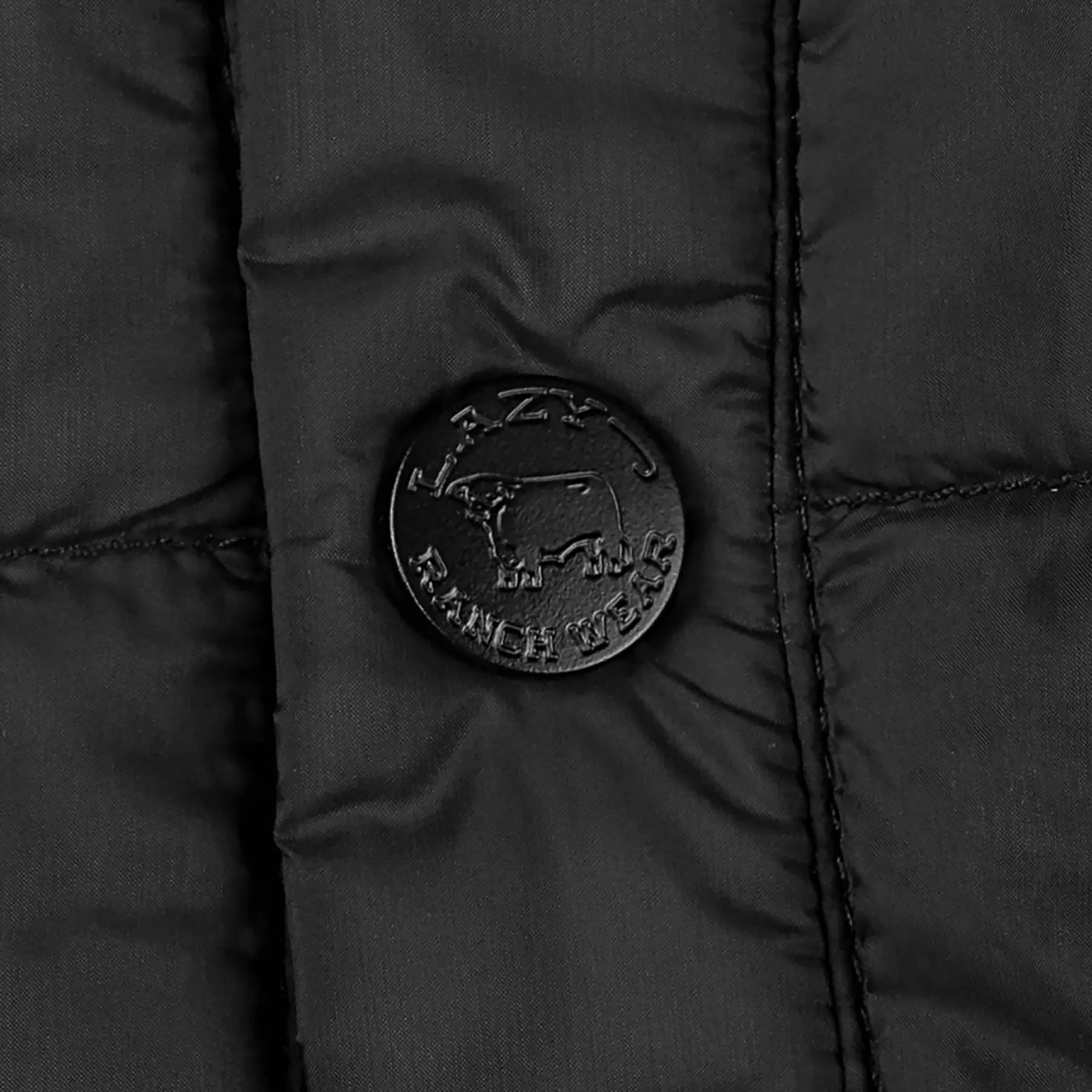Lazy J Ranch Men's Black Lightweight Relaxed Fit Vest