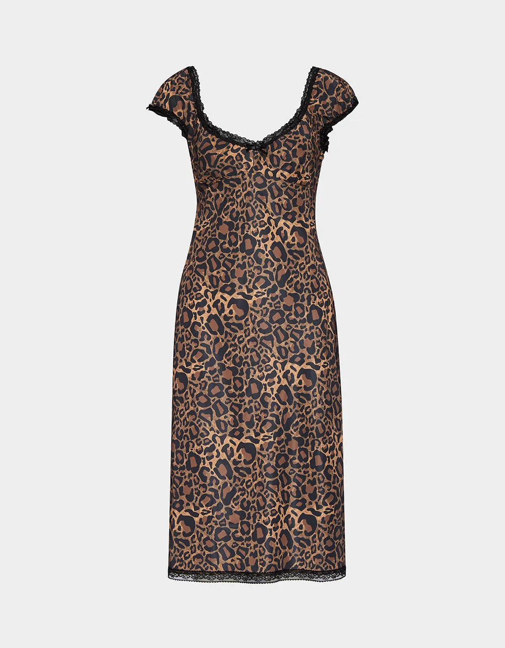 MALIBU MIDI DRESS LEOPARD