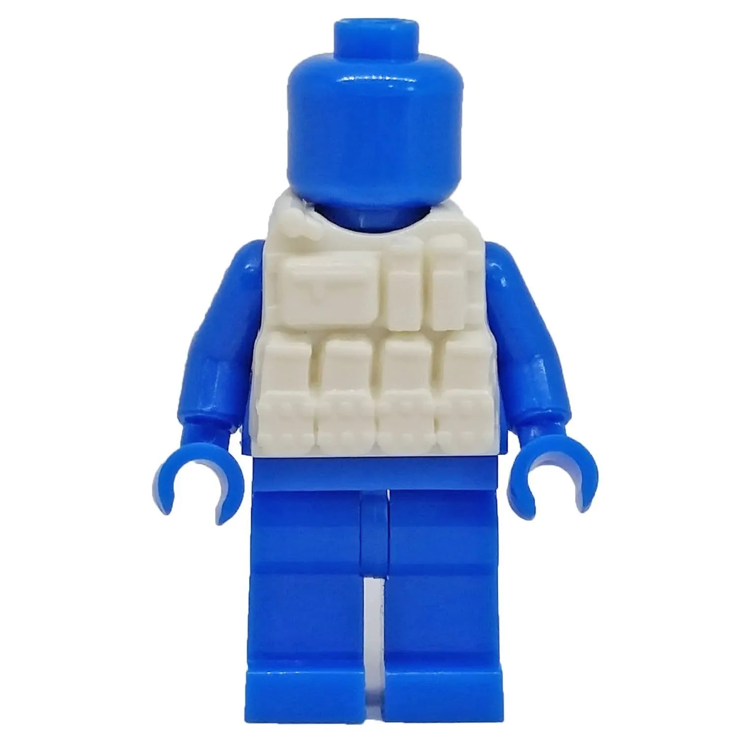 Minifig White Tactical Vest 3