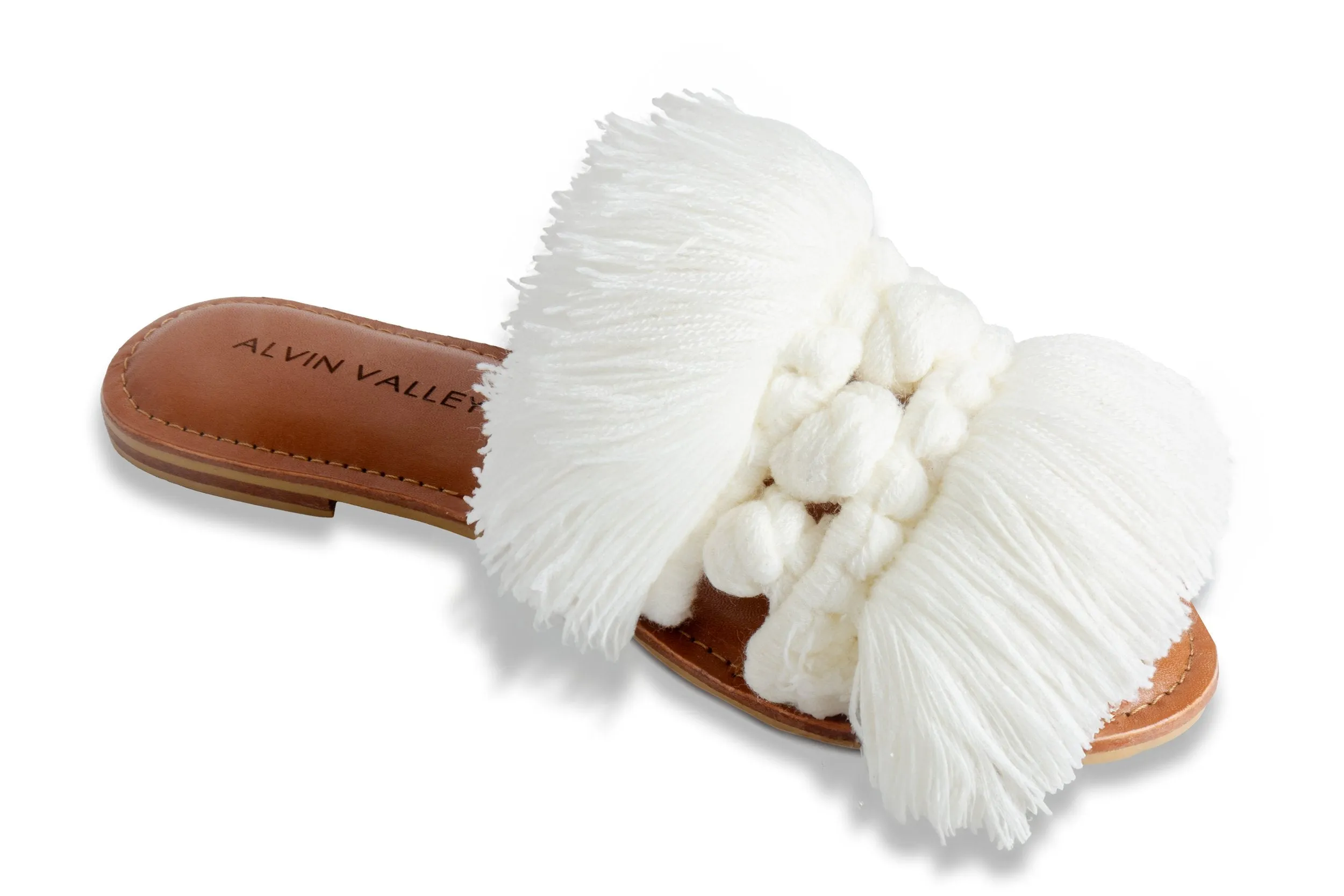 POM POM Slides - White