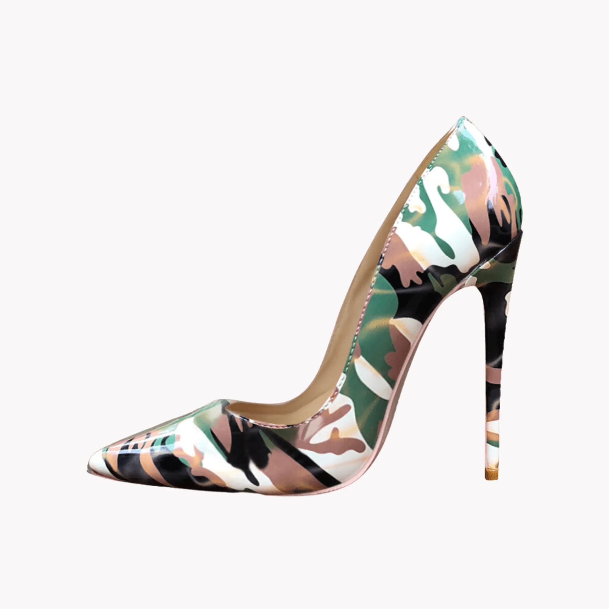 Pre Order:  Green Camouflage Pumps
