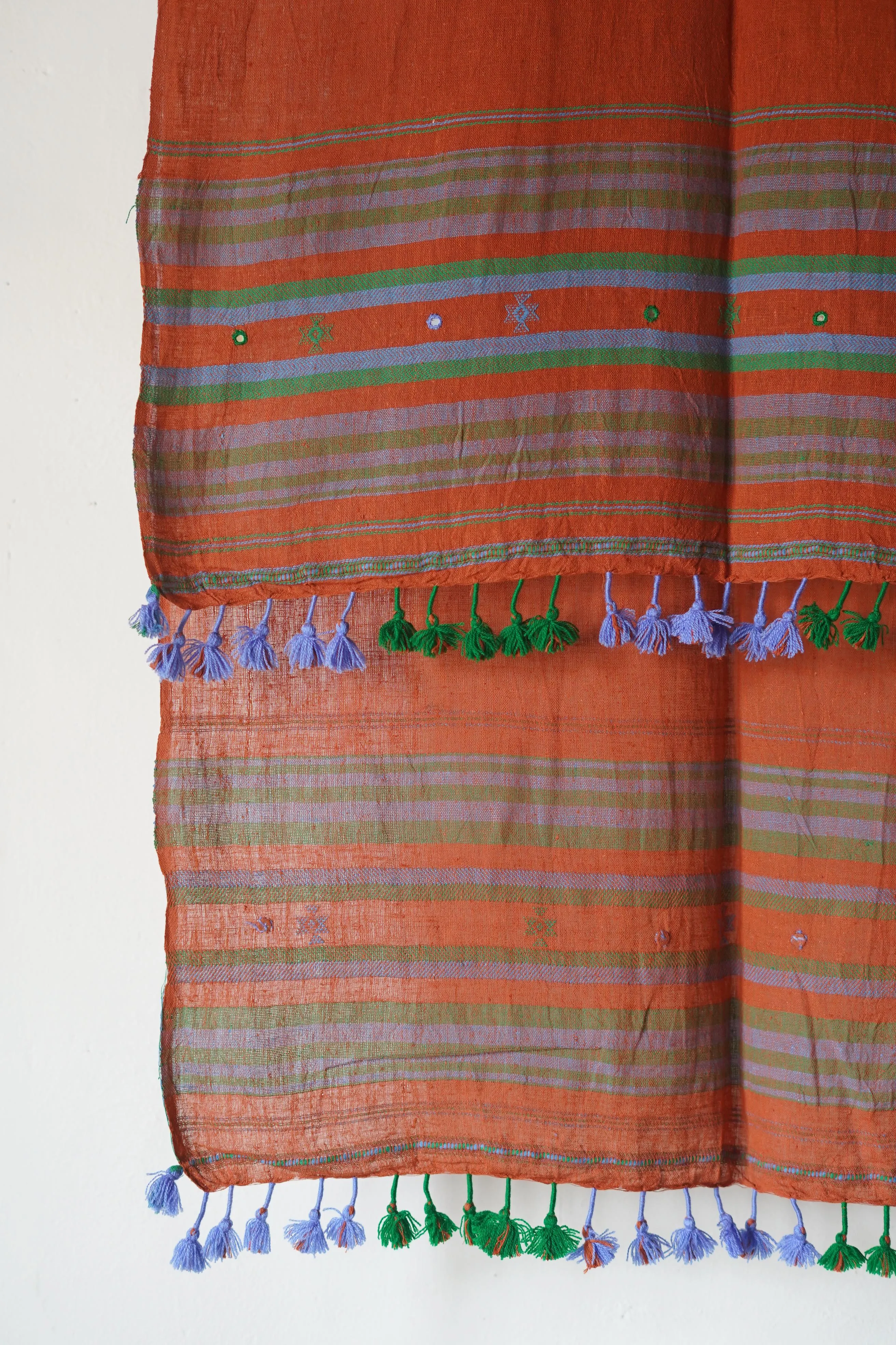 Sarli Indigenous Cotton/ Natural Dyed Shawl