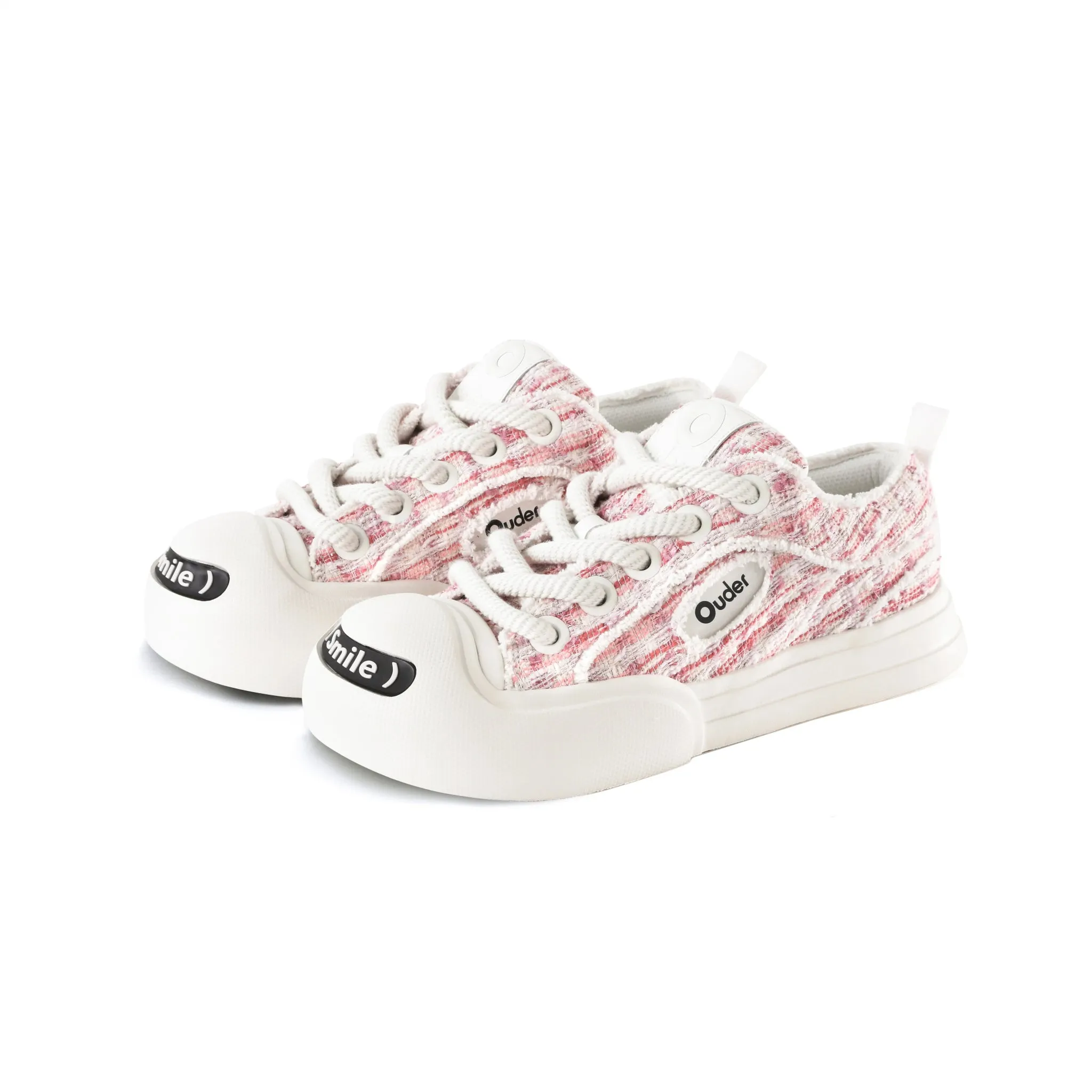 Smile Chic Tweed Sneaker Shoes