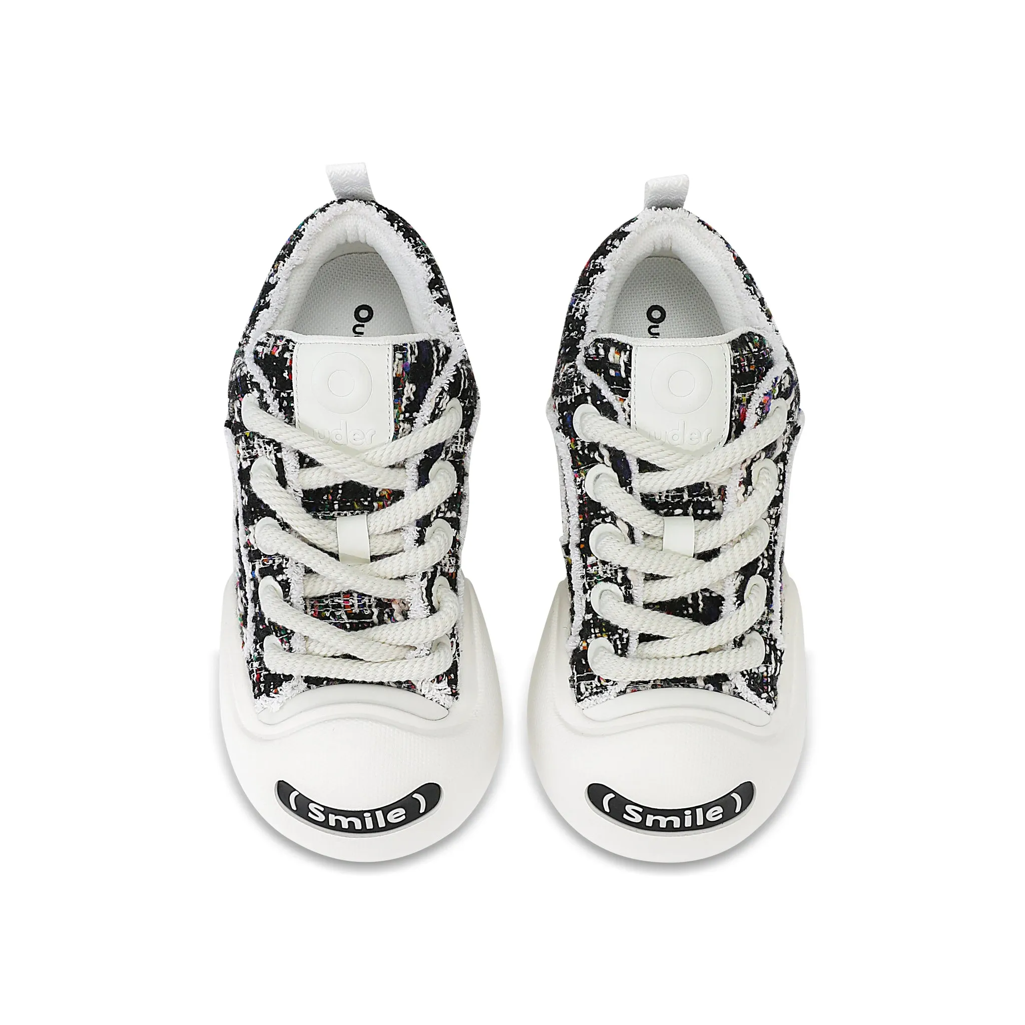 Smile Chic Tweed Sneaker Shoes