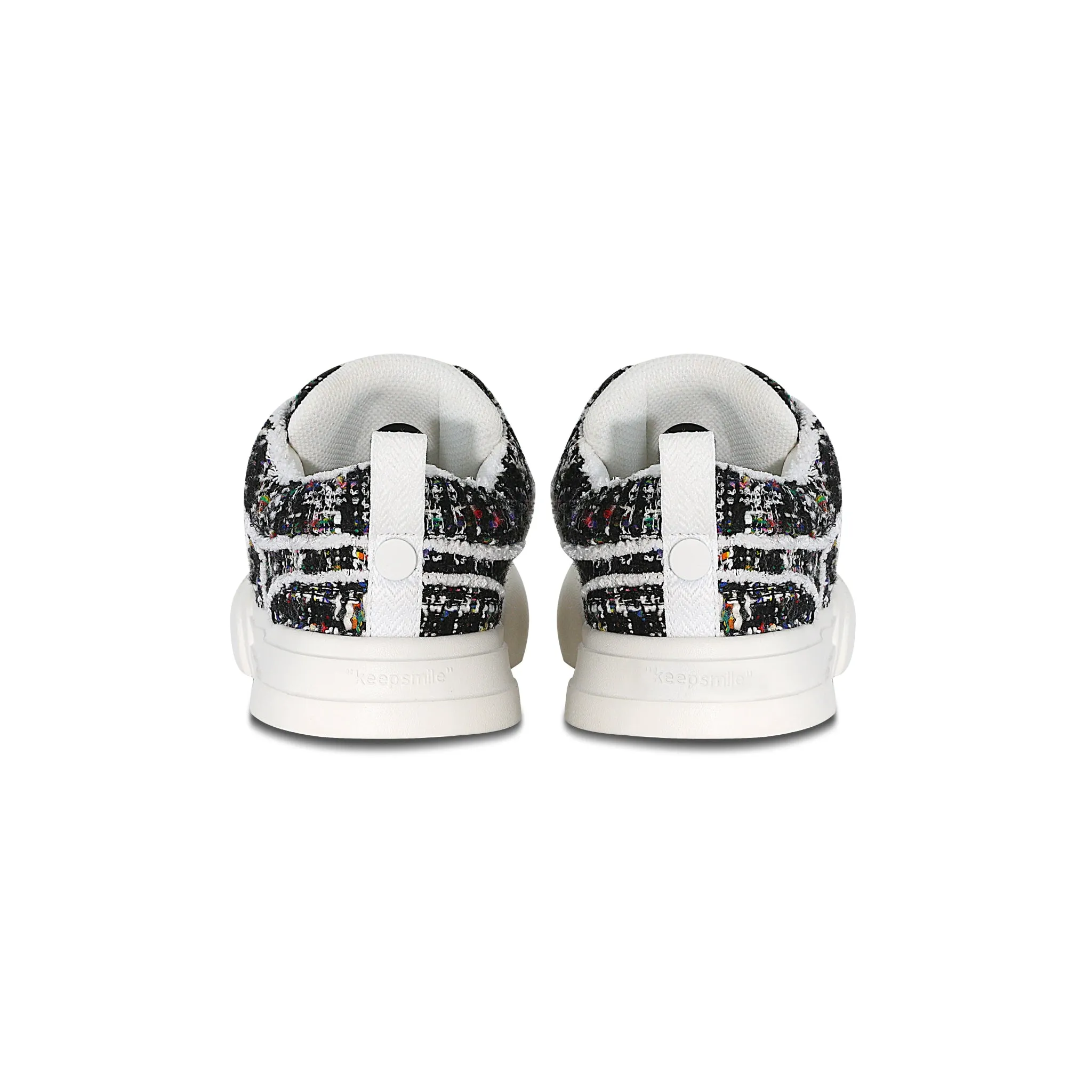 Smile Chic Tweed Sneaker Shoes