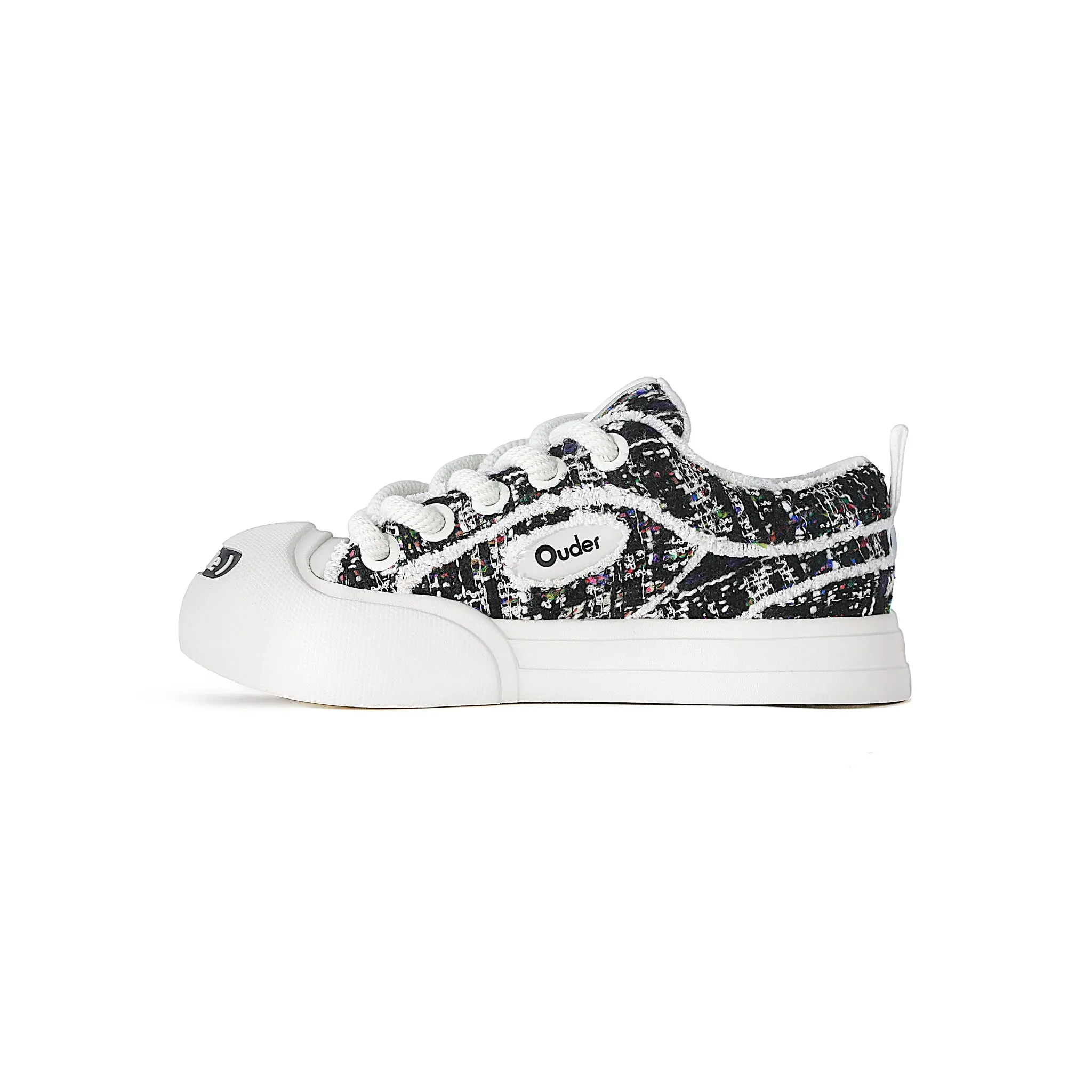 Smile Chic Tweed Sneaker Shoes