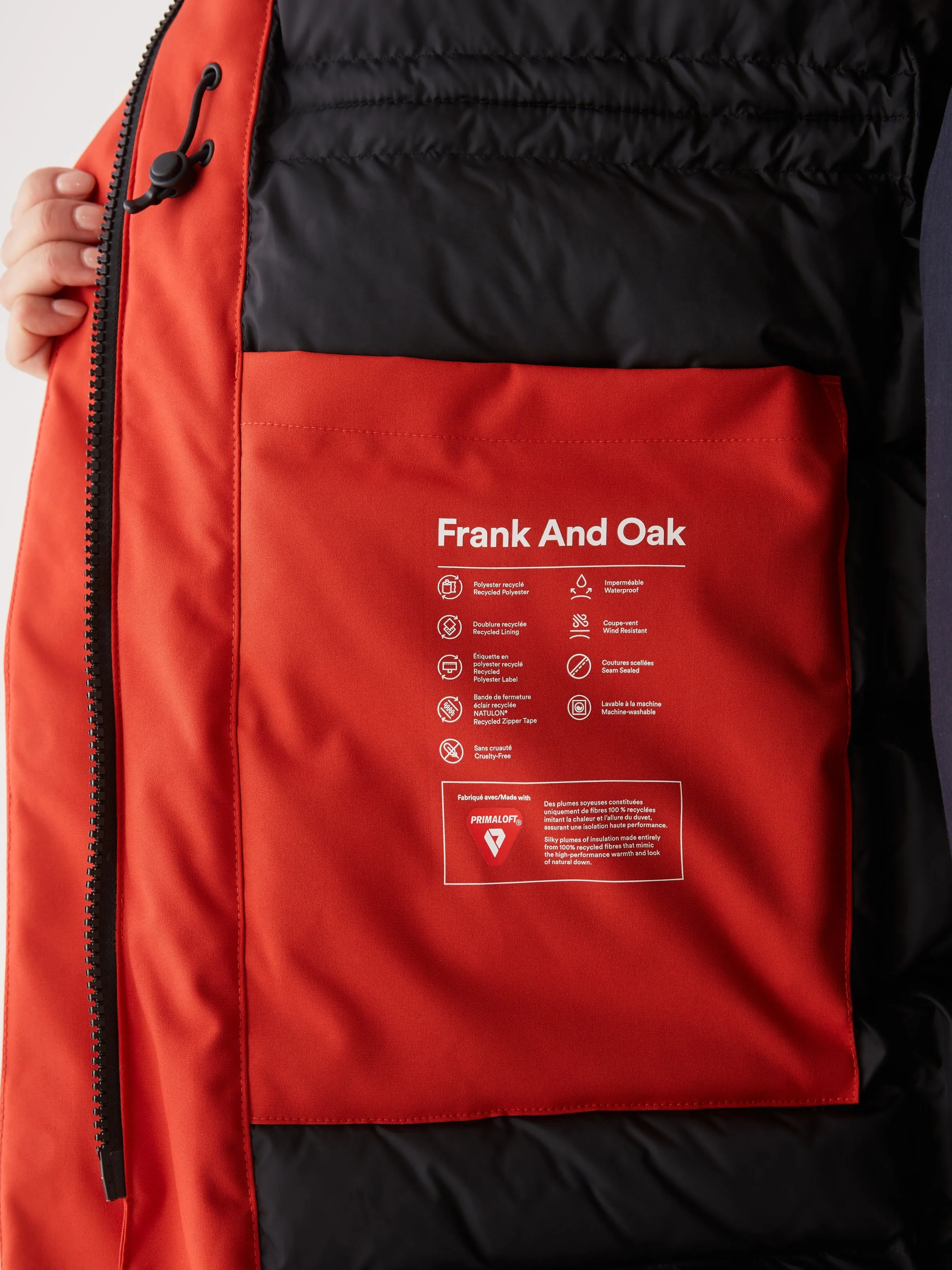 The Capital Parka in Molten Lava