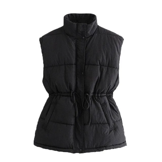 THICK WARM PARKAS VEST COAT