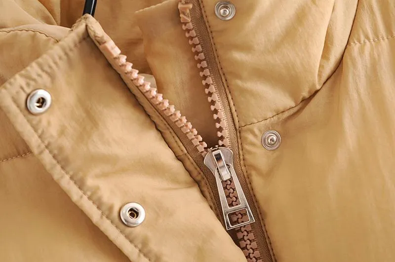 THICK WARM PARKAS VEST COAT