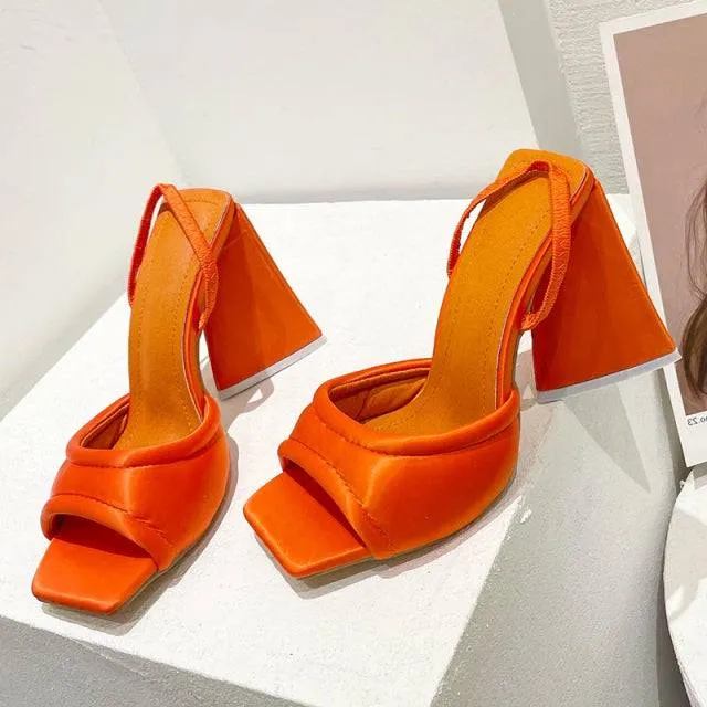 Triangle High Heel  Sandal
