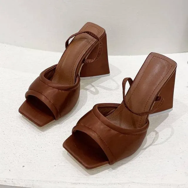 Triangle High Heel  Sandal