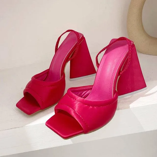 Triangle High Heel  Sandal