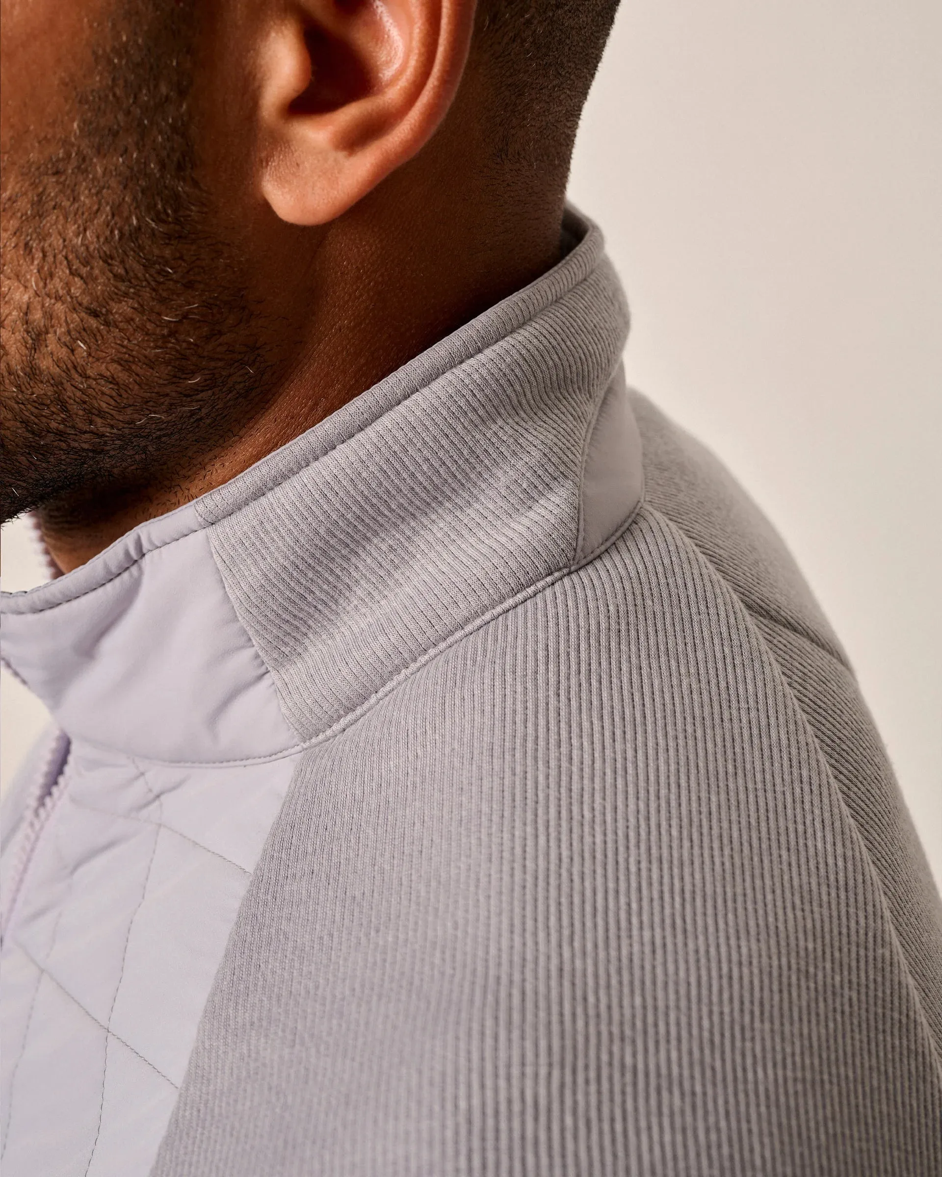 Weller Lightweight Performance Fleece Jacket in Seal by Johnnie-O